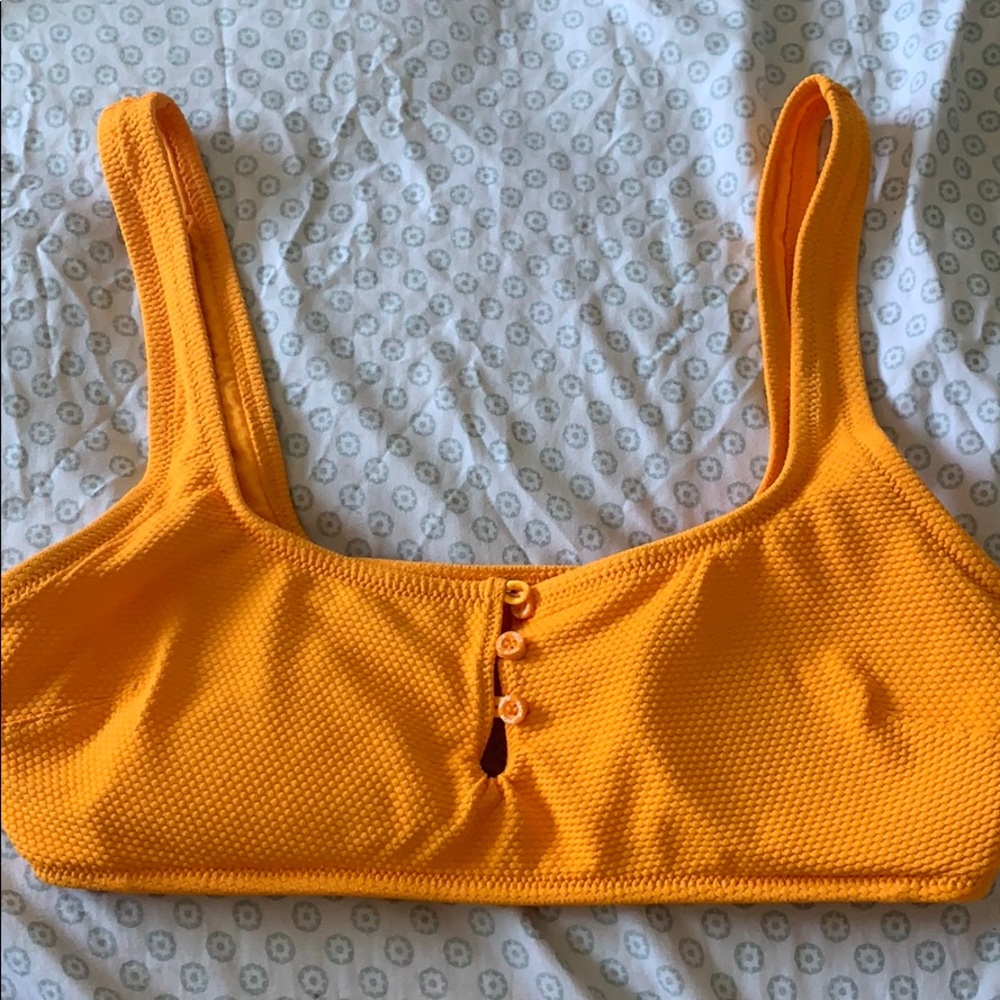 AERIE MUSTARD YELLOW BIKINI TWO PIECE
